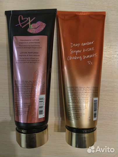 Лосьоны для тела Victorias Secret цена за два
