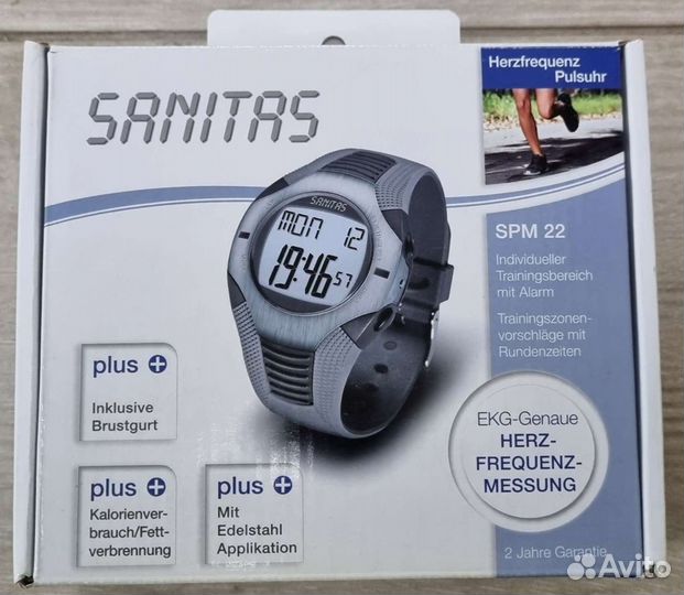 Часы с пульсометром sanitas SPM22
