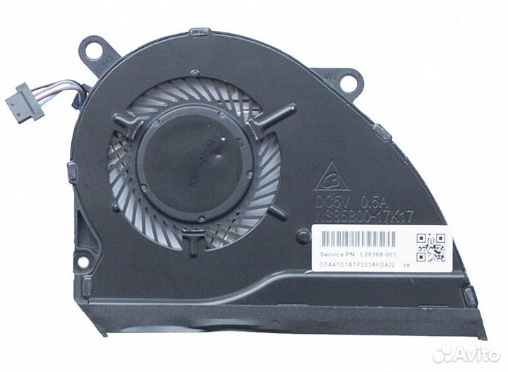 Кулер, вентилятор к HP Pavilion 14-CE, p/n: NFB87A