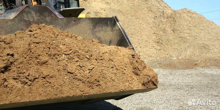 Песок с доставкой (карьерный, мытый)