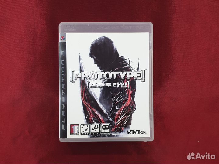 Prototype для Sony ps3 корейский регион