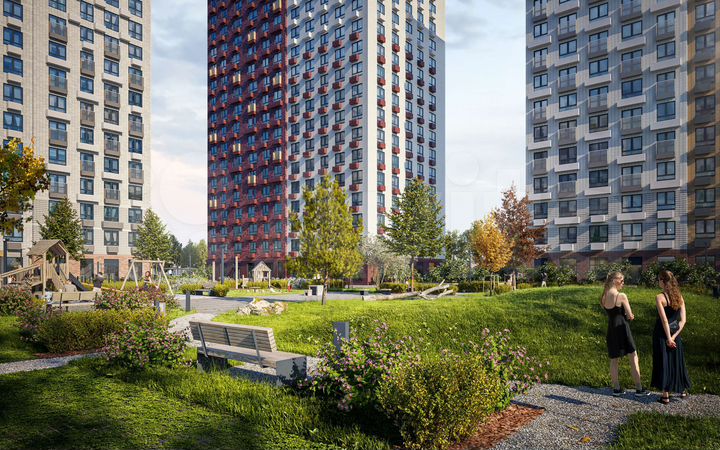 1-к. квартира, 41,7 м², 3/13 эт.