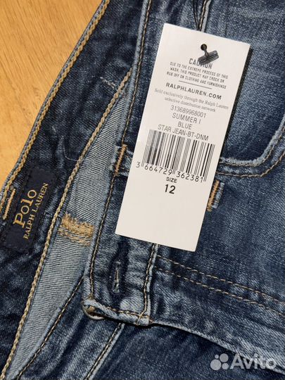 Детские джинсы Polo Ralph Lauren 12лет/145/64