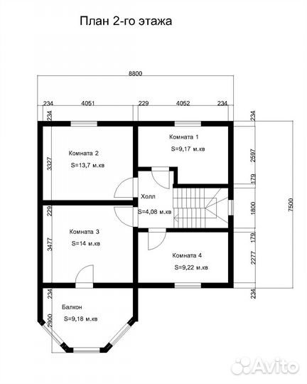 Построим дом из газобетона 145 м кв