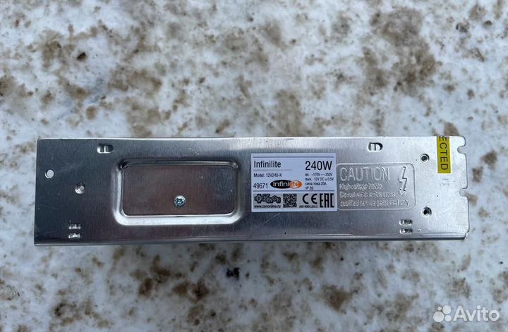 Блок питания 12v 150W 12,5A