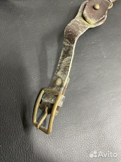 Ремень армейский кожаный СССР