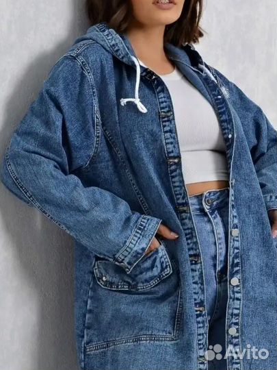 Куртка джинсовка 62-64