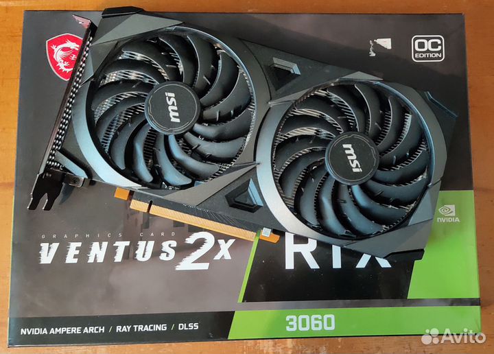 Видеокарта NVidia GeForce RTX3060 12GB