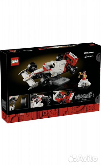 Lego 10330 McLaren F1 MP4/4 и Айртон Сенна