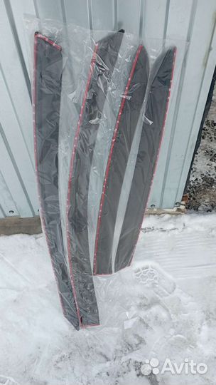 Дефлекторы боковых окон для рено флюенс