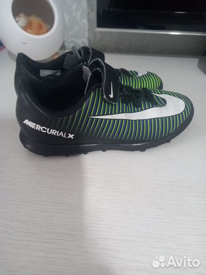 Футбольные бутсы nike 31 размер