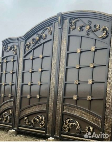 Металические ворота на заказ