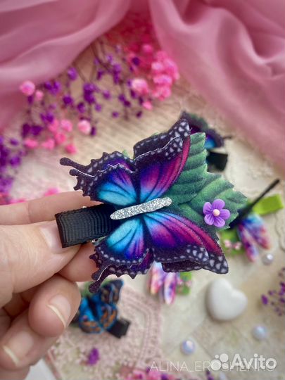 Заколочки для волос ручной работы