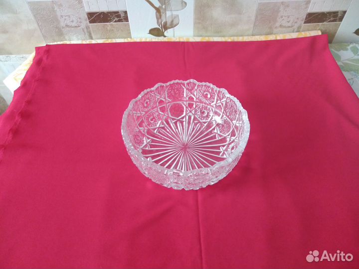 Ваза хрустальная СССР