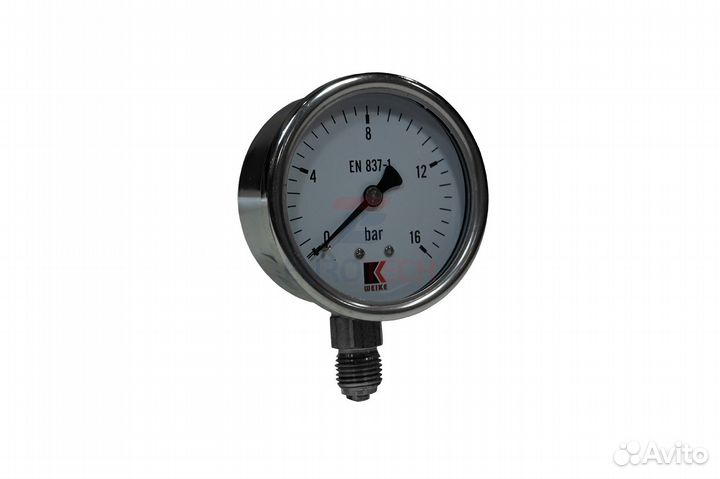 Манометр wkpss063 16 bar 1/4BSP (M635RL 0/16 BAR)