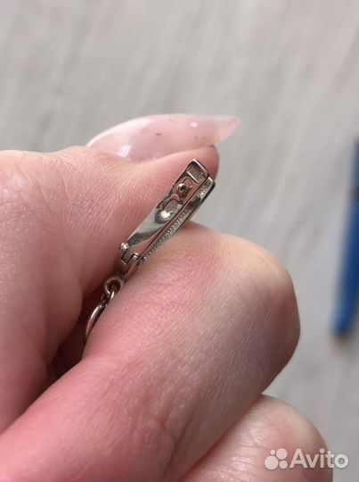 Серьги серебро