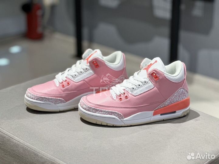 Кроссовки Nike Air Jordan 3 wmns Rust Pink