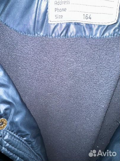 Пуховик детский 164