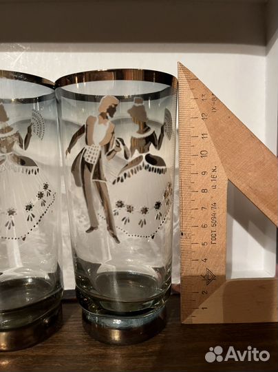Стаканы стеклянные СССР