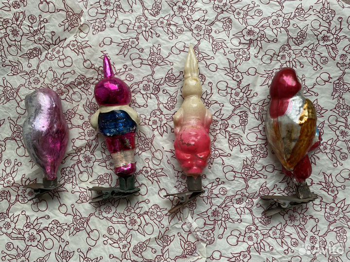 Елочные игрушки СССР