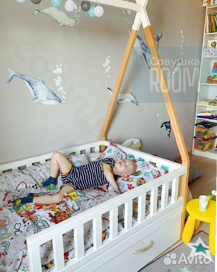 Кровать вигвам