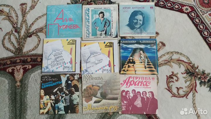 Грампластинки СССР 33шт