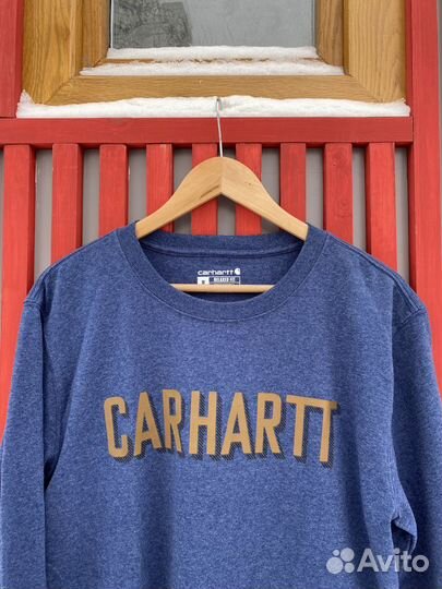 Лонгслив Carhartt Big Logo Longsleeve M новый