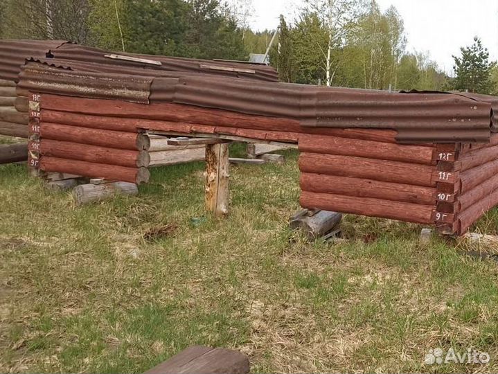 Сруб бани 7,5*5,5 м