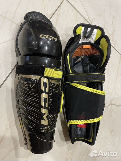 Щитки наколенники ccm as-v pro yth