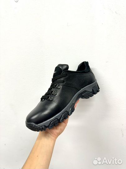 Полуботинки мужские из натуральной кожи