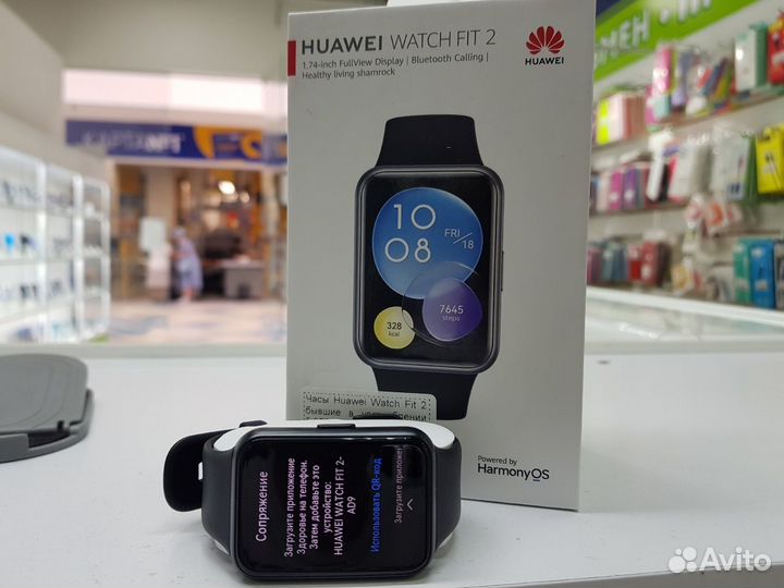 Смарт-часы Huawei watch FIT 2 Active Edition Черны