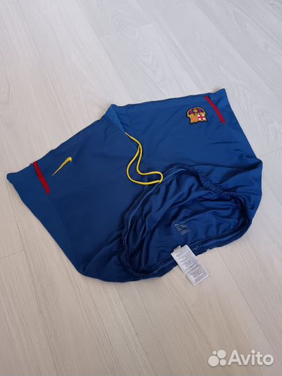 Редкие футбольные шорты Nike Barcelona (оригинал)