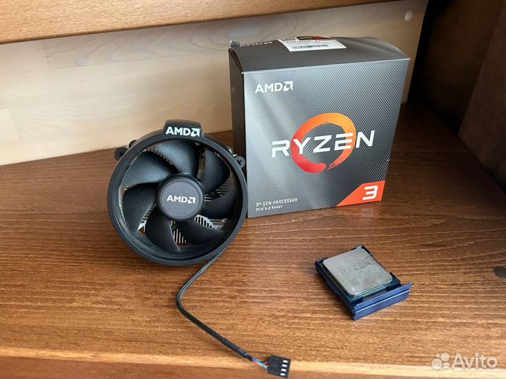 Процессор AMD Ryzen 3 3300X 3800мгц,TDP 65 Вт, BOX