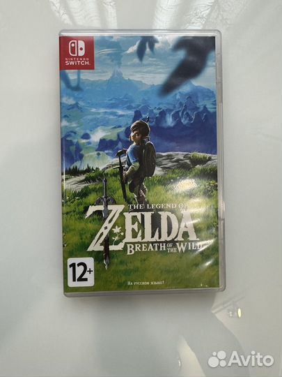 The legend of zelda breath of the wild Картридж