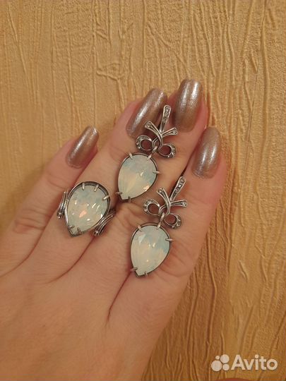 Серебряный комплект