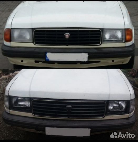 Фара передняя правая газ 31029