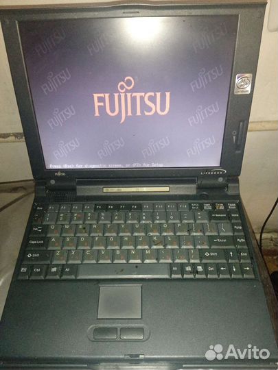 Ноутбук Fujitsu, винтаж