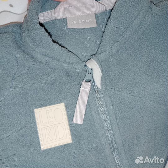 Флисовый комбинезон leokid 74-80