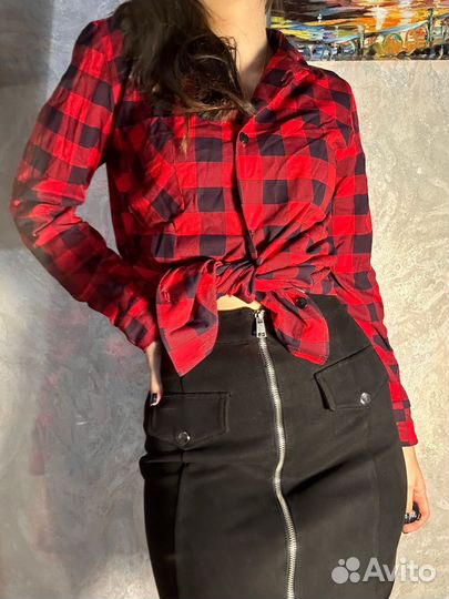 Рубашка s в клетку