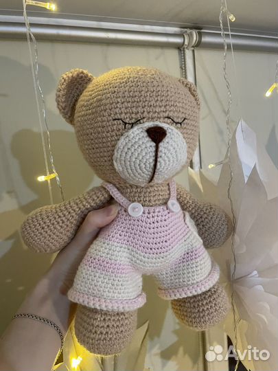 Вязаные игрушки ручной работы