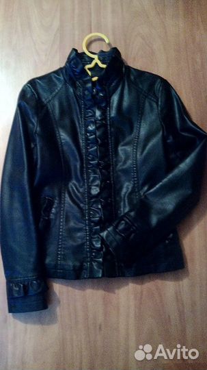Куртка кожаная