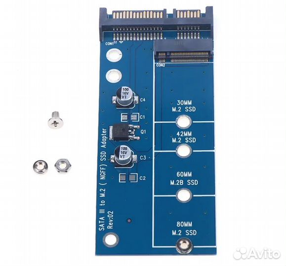 Адаптер для SSD (SATA3 в ngff M.2)