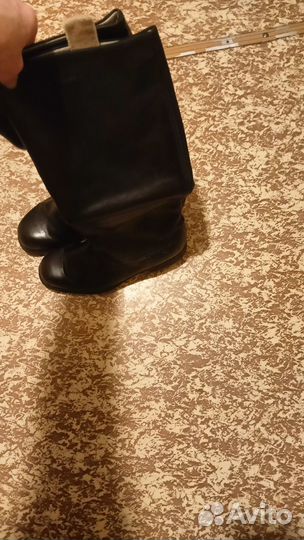 Сапоги хромовые кожа р.40