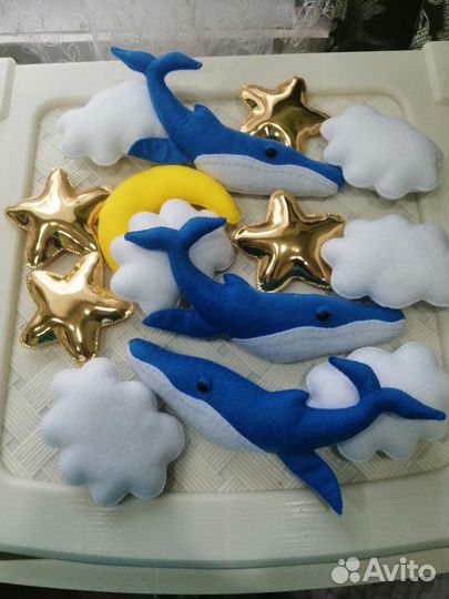 Мобиль из фетра на заказ