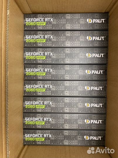 Видеокарта RTX 2060 super DUAl 8gb 30 шт