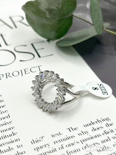 Комплект бижутерии серьги и кольцо