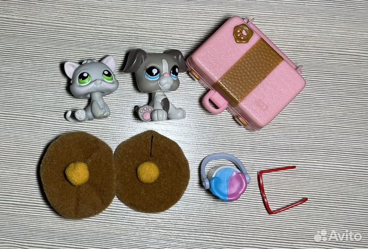 Lps кошка и собака, аксессуары