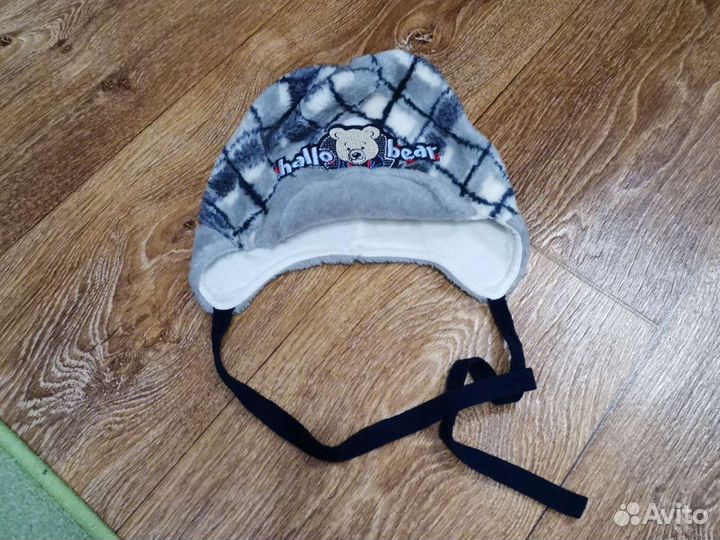 Шапка для мальчика 48-50 демисезон
