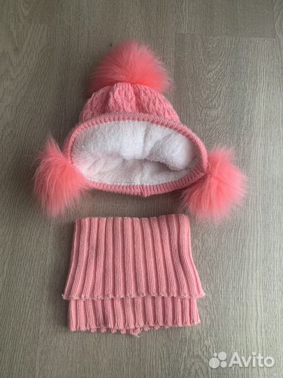 Комплект шапка, хомут