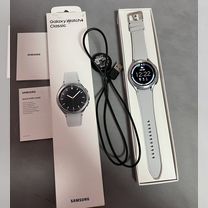 Samsung galaxy watch 4 46mm LTE Silver идеальные